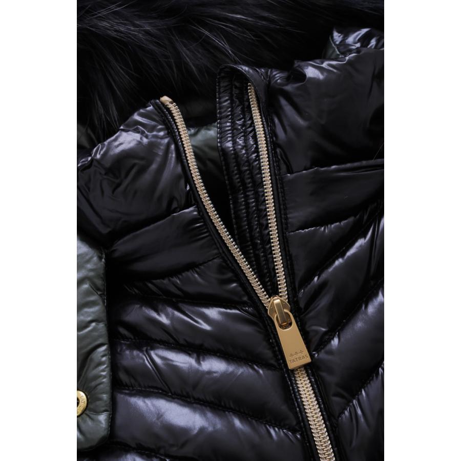 【新入荷】 タトラス ダウンコート ロングダウン LTLA23A4264-D ALUOVA レディース LTLA23A4264D ブラック TATRAS 2023年秋冬新作 【LWH1879972400】(66000円)