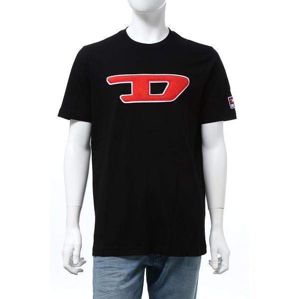 ディーゼル Tシャツ 半袖 丸首 クルーネック T-JUST-DIVISION-D