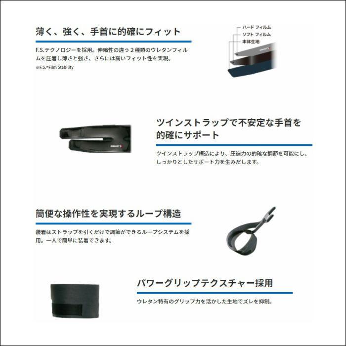 【メール便だと送料無料】リストサポーター ZAMST ザムスト FILMISTA WRIST 薄さと強さを兼ね備えたサポーター 左右兼用 1枚入り |  フィルミスタ 手首 薄い |  | 01