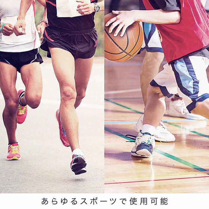 【メール便だと送料無料】 カーフ＆アンクルスリーブ ZAMST ザムスト 2枚入り 両足分 385500 |  脚  段階着圧 体温コントロール ランニング 疲労軽減 UVカット |  | 04