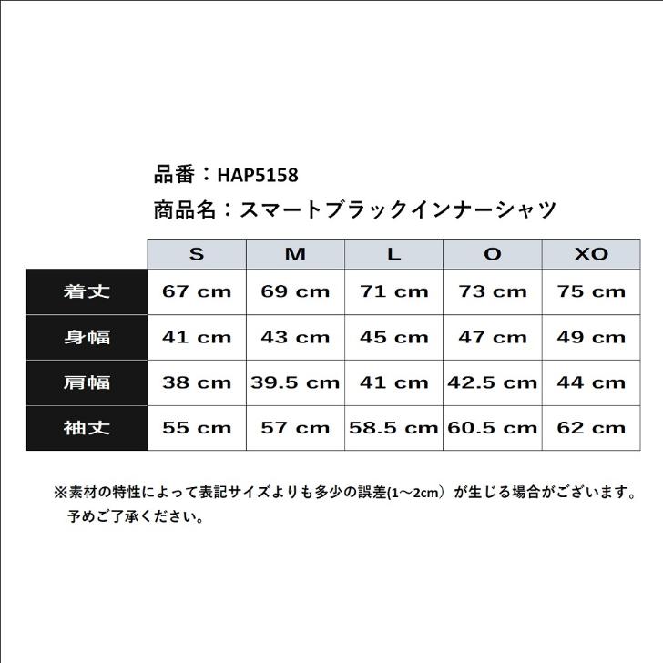 【送料無料】あったかインナーシャツ SMART BLACK糸使用 体温を熱に変え＋7℃蓄熱保温 モックネック ヒュンメル/hummel HAP5158 | hummel | 07