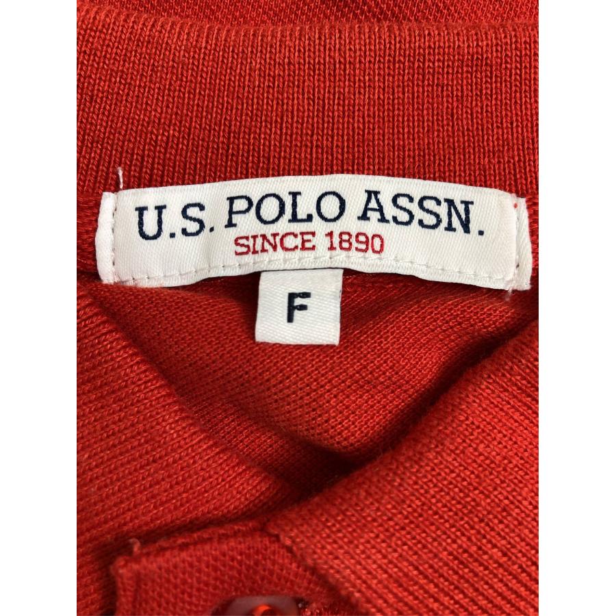 U.S. POLO ASSN. ユーエスポロアッスン ポロシャツ F レッド レディース | U.S. POLO ASSN. | 03