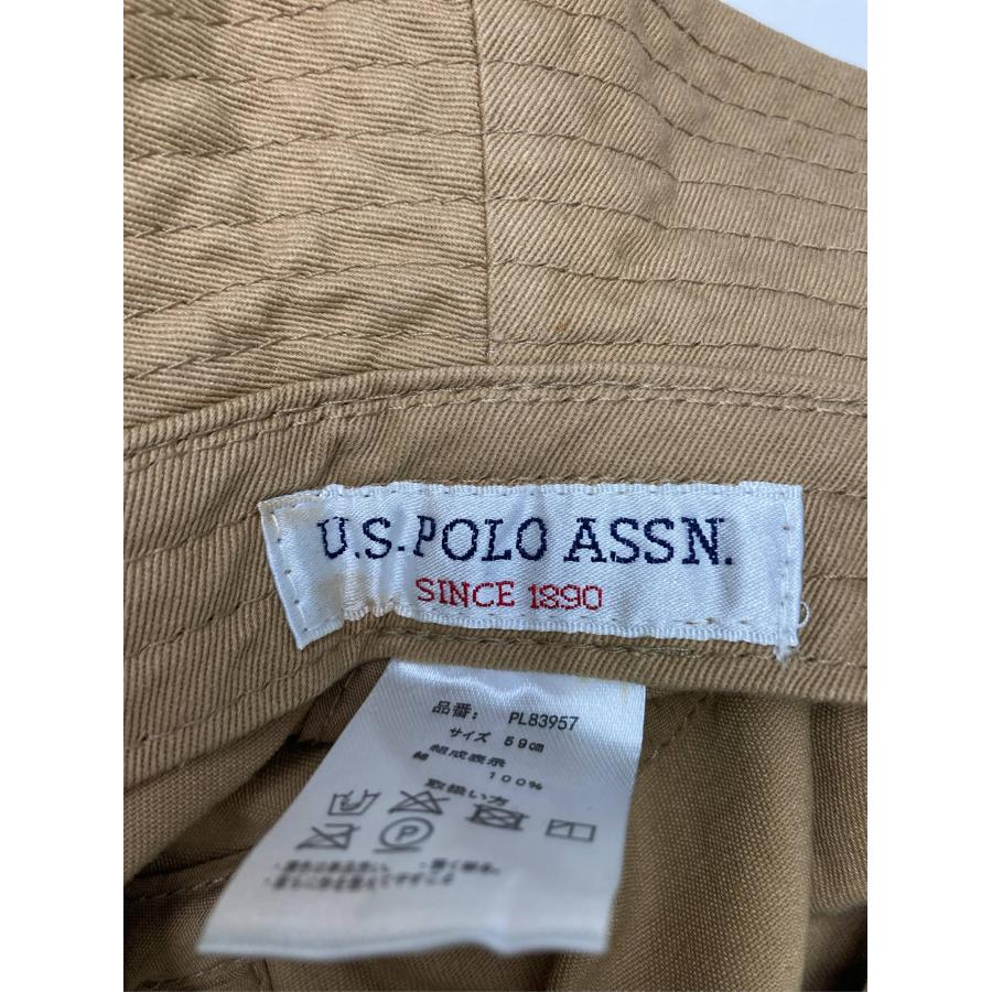 U.S. POLO ASSN. ユーエスポロアッスン バケットハット 59cm ベージュ メンズ レディース | U.S. POLO ASSN. | 02
