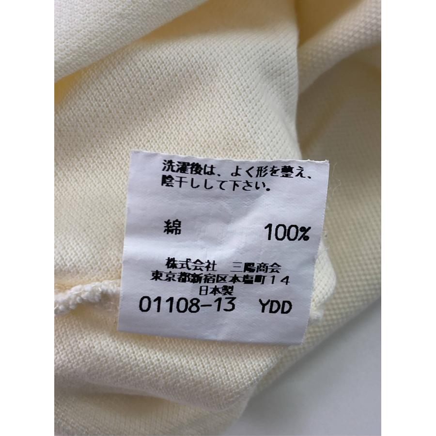 BURBERRY LONDON バーバリーロンドン ポロシャツ M アイボリー 無地 チェック柄 ワンポイント ブランドロゴ 半袖 メンズ |  | 04