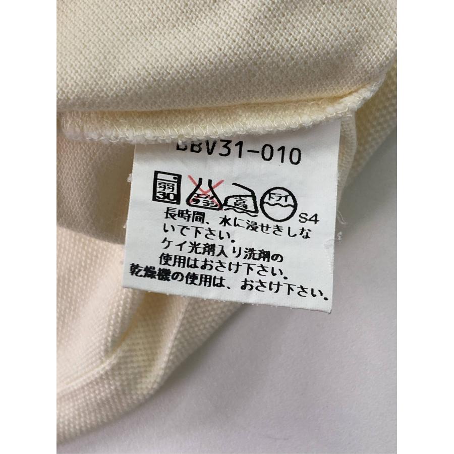 BURBERRY LONDON バーバリーロンドン ポロシャツ M アイボリー 無地 チェック柄 ワンポイント ブランドロゴ 半袖 メンズ |  | 05