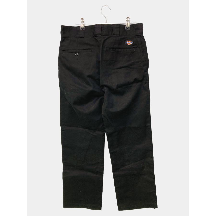 Dickies ディッキーズ チノパンツ 30 ブラック コットン フルレングス 無地 ワンポイント ブランドロゴ スタンダード ストレート メンズ | Dickies | 01