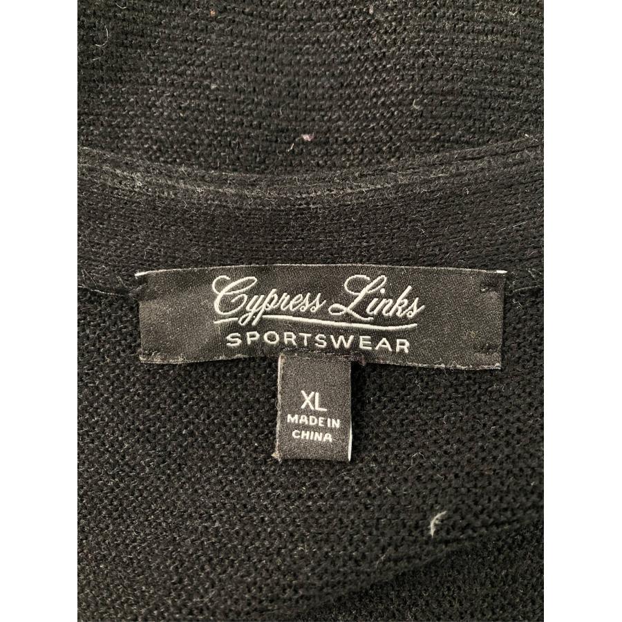 Cypress Links カーディガン/ボレロ XL ブラック 無地 ミドル丈 長袖 メンズ |  | 02