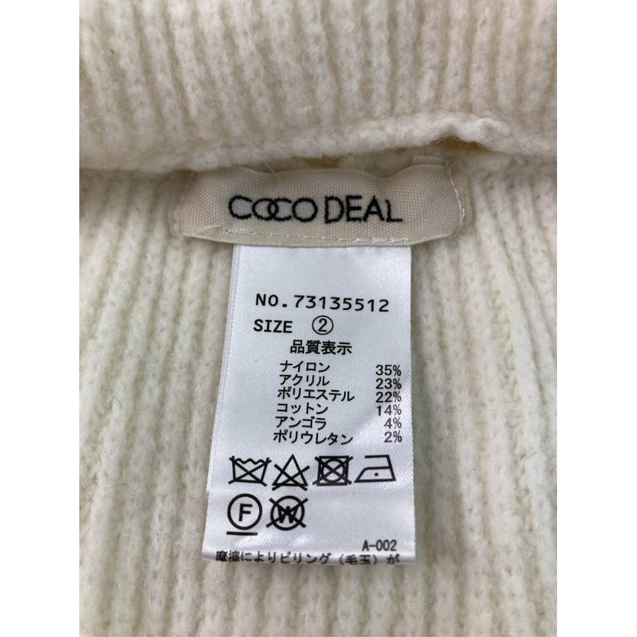 COCO DEAL ココディール トップス 2 アイボリー ナイロン コットン 無地 レディース |  | 02