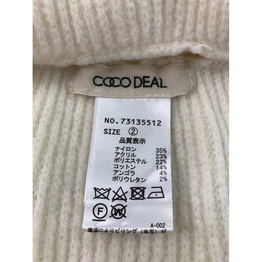 COCO DEAL ココディール トップス 2 アイボリー ナイロン コットン 無地 レディース |  | 03