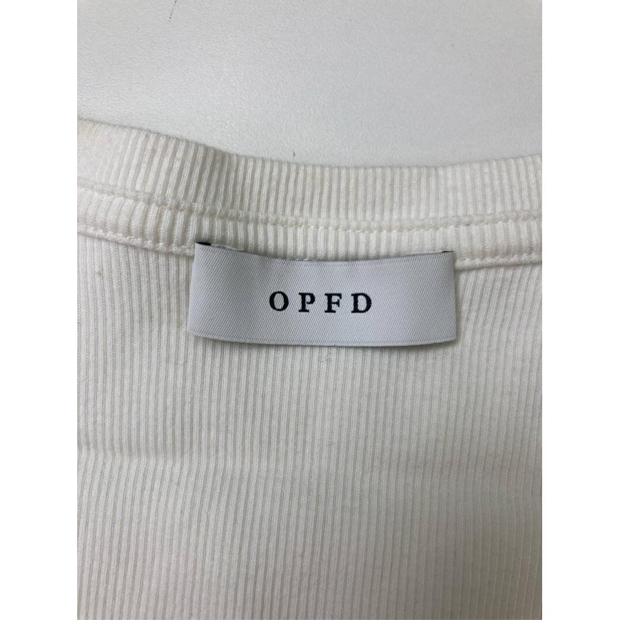 OPFD タンクトップ ホワイト 無地 カップなし レディース |  | 02