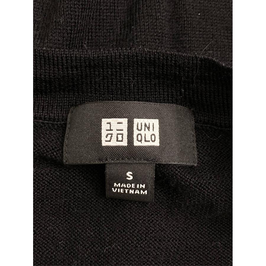 UNIQLO ユニクロ カーディガン/ボレロ S ブラック ウール・ニット 無地 ミドル丈 長袖 メンズ |  | 02