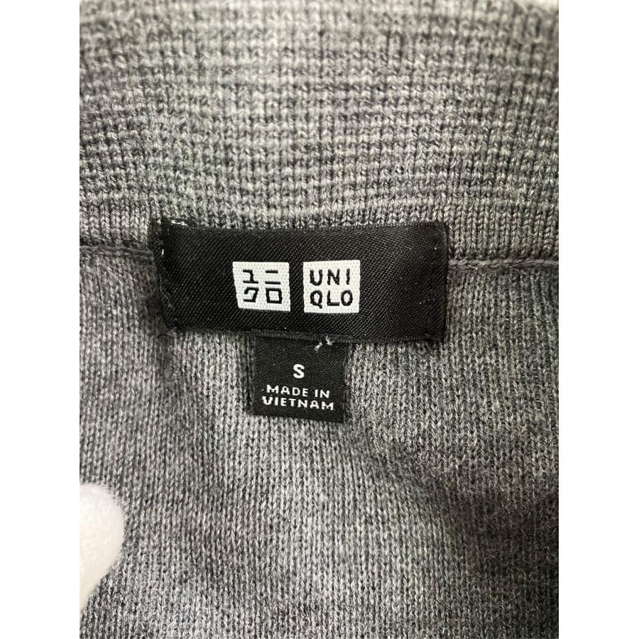 UNIQLO ユニクロ カーディガン/ボレロ S グレー コットン ニット 無地 ミドル丈 長袖 メンズ |  | 03
