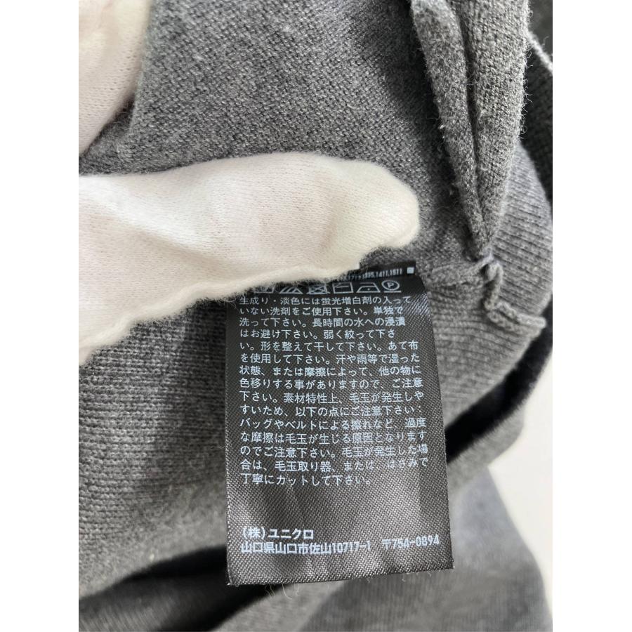 UNIQLO ユニクロ カーディガン/ボレロ S グレー コットン ニット 無地 ミドル丈 長袖 メンズ |  | 05