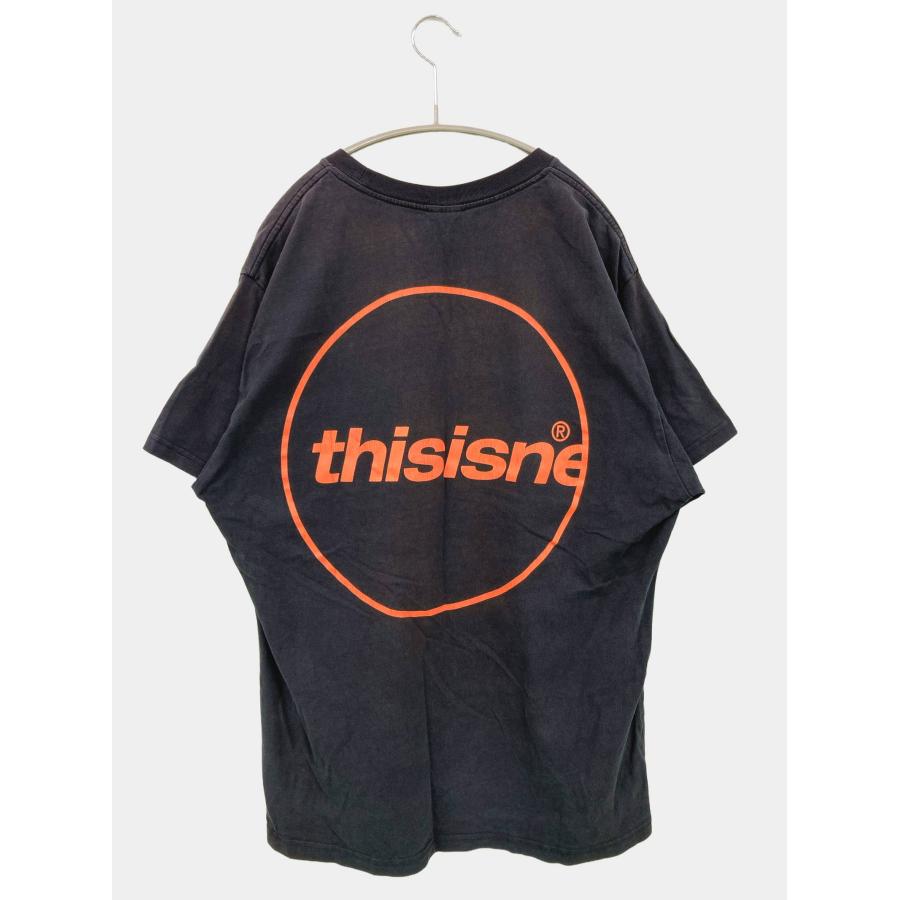 thisisneverthat ディスイズネバーザット Tシャツ/カットソー L ブラック 前面プリント バックプリント メンズ レディース | thisisneverthat | 01