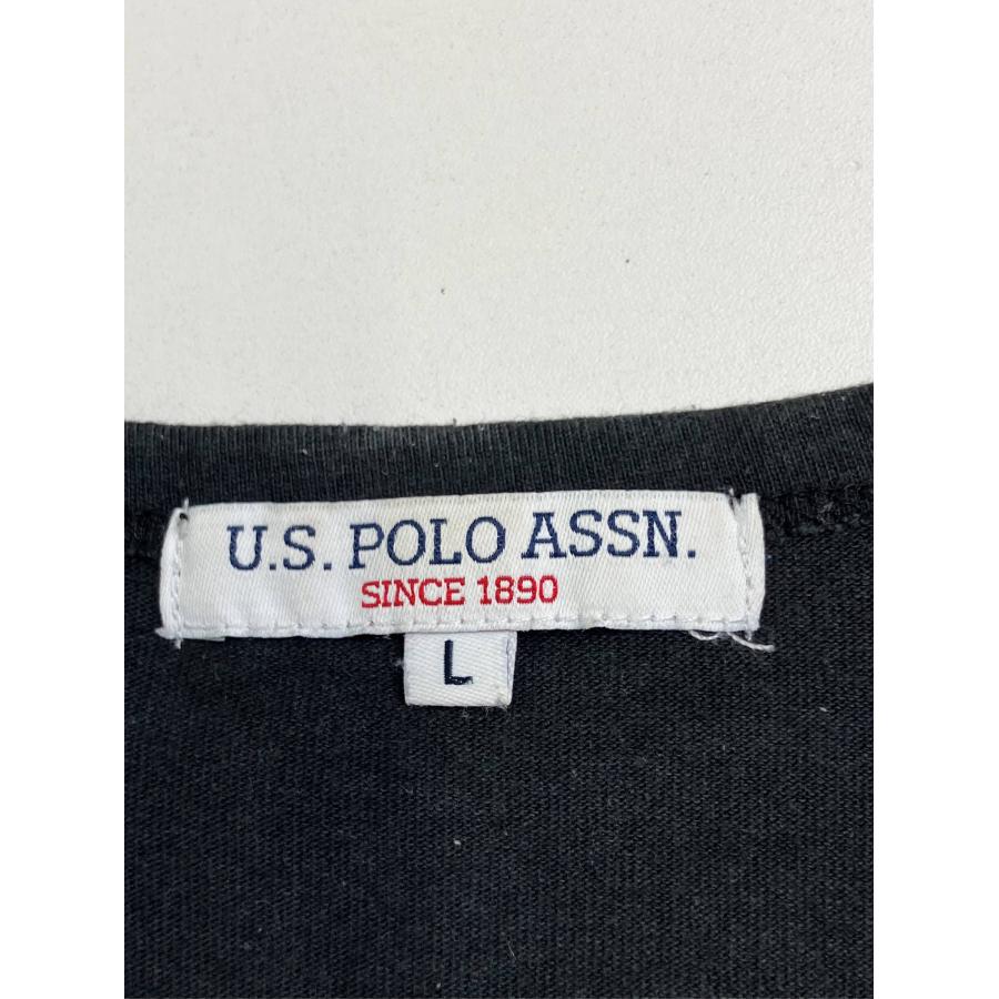U.S. POLO ASSN. ユーエスポロアッスン タンクトップ L ブラック 無地 ワンポイント 刺繍 カップなし メンズ | U.S. POLO ASSN. | 02