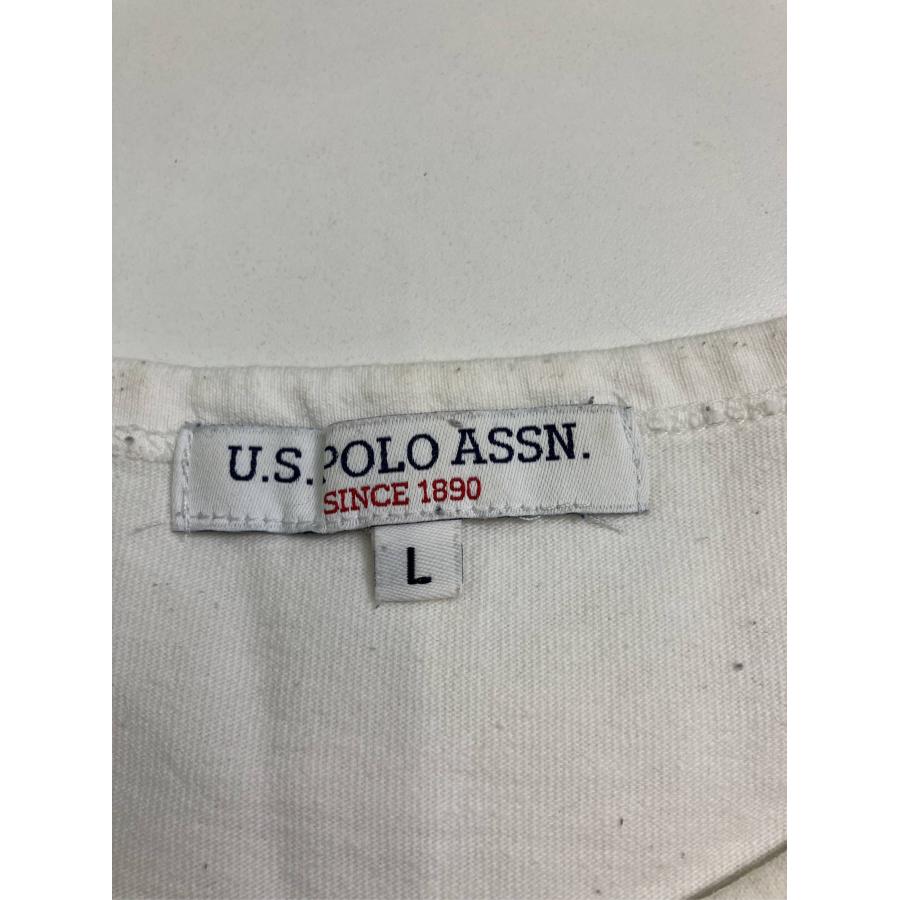 U.S. POLO ASSN. ユーエスポロアッスン タンクトップ L ホワイト 無地 ワンポイント ブランドロゴ カップなし メンズ | U.S. POLO ASSN. | 02