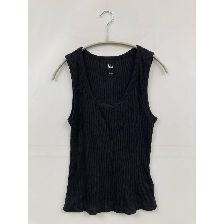 GAP ギャップ タンクトップ S ブラック 無地 カップなし レディース | GAP