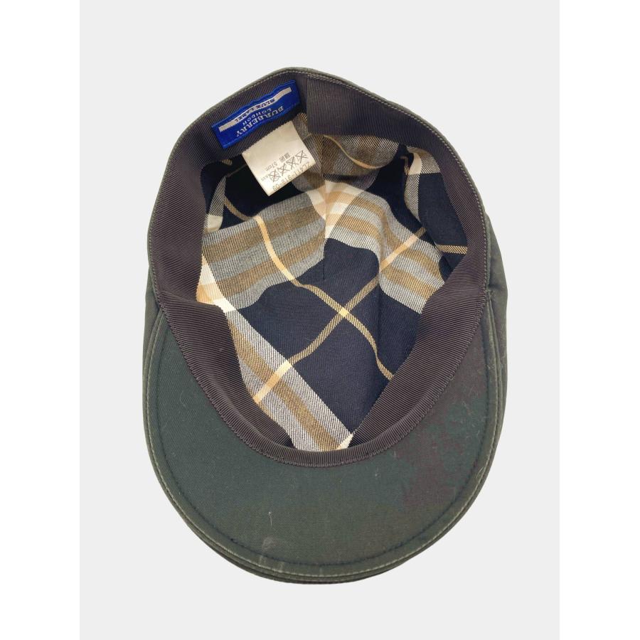BURBERRY BLUE LABEL バーバリーブルーレーベル ハンチング/ベレー帽 57cm ブラック コットン メンズ レディース | BURBERRY BLUE LABEL | 03