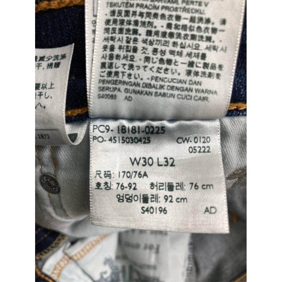Levi's リーバイス デニムパンツ W30 L32 ネイビー フルレングス 無地 スタンダード ストレート レギュラー メンズ | Levi's | 04