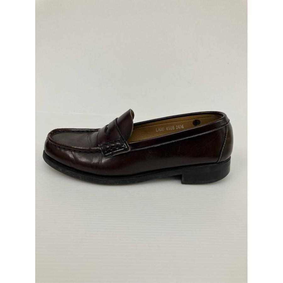 HARUTA ハルタ ローファー 24 1/2 EEE ブラウン レザー・本革 無地 〜3cm コインローファー レディース | HARUTA | 01