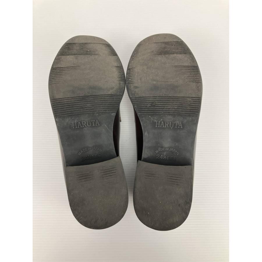 HARUTA ハルタ ローファー 24 1/2 EEE ブラウン レザー・本革 無地 〜3cm コインローファー レディース | HARUTA | 03