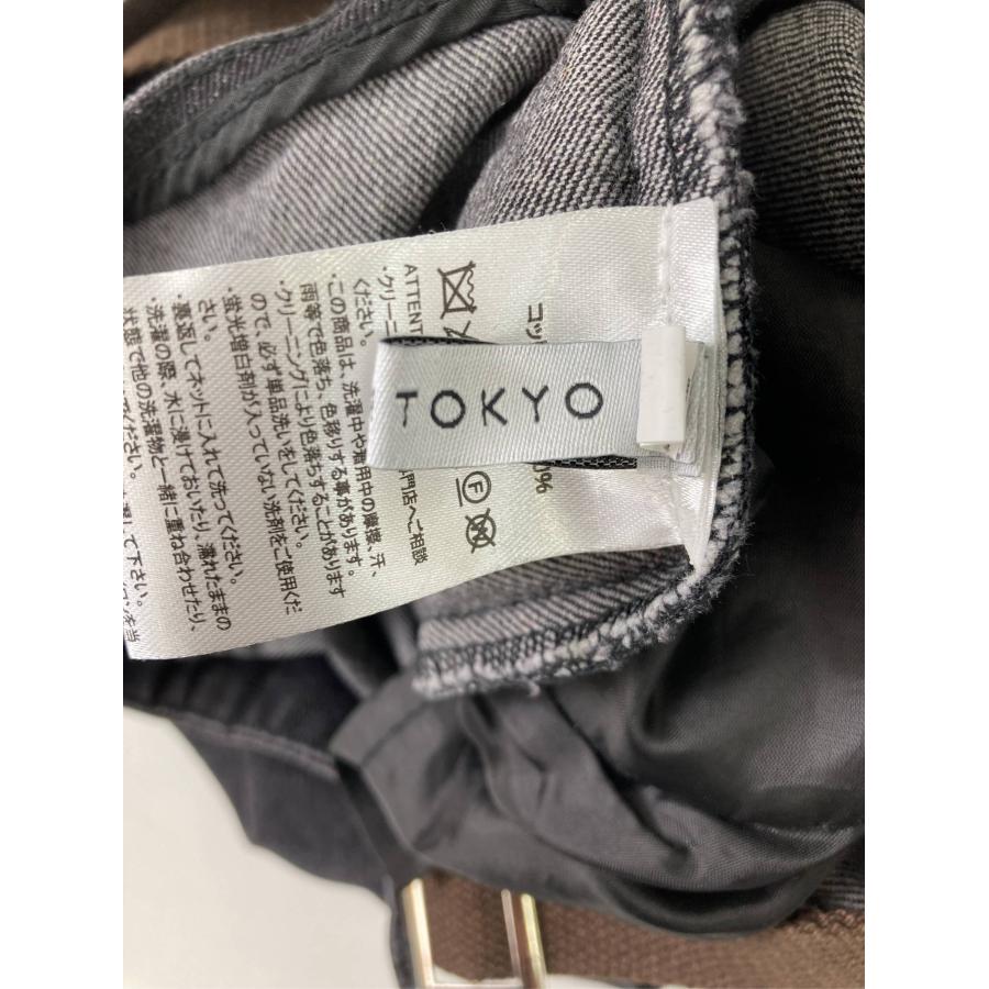 ABITOKYO アビトーキョー サロペット/オーバーオール L ブラック フルレングス デニム コットン レディース | ABITOKYO | 03