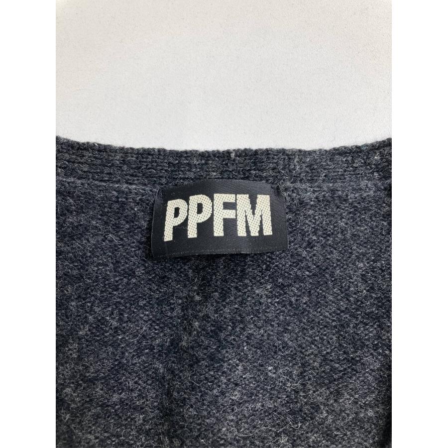 PPFM ピーピーエフエム カーディガン/ボレロ L グレー ウール・ニット 無地 ミドル丈 長袖 メンズ |  | 02
