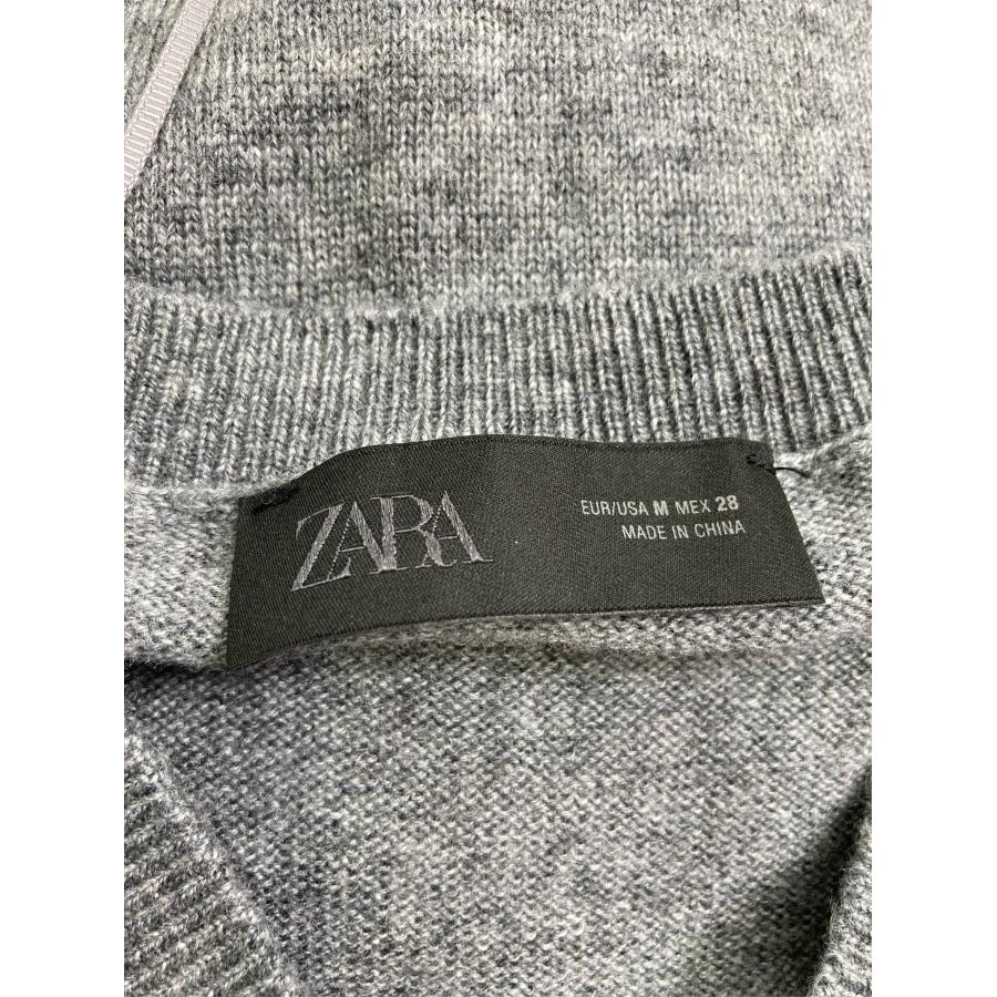 ZARA ザラ カーディガン/ボレロ M グレー ニット その他総柄 ミドル丈 長袖 レディース | ZARA | 02
