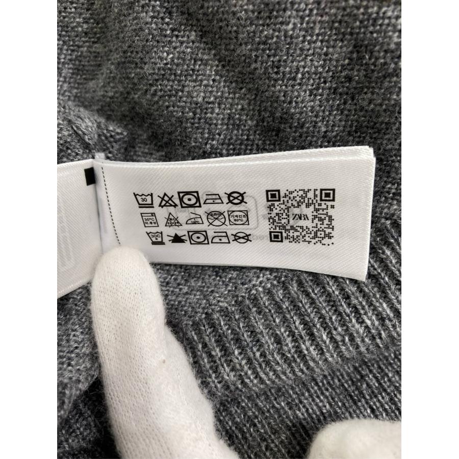 ZARA ザラ カーディガン/ボレロ M グレー ニット その他総柄 ミドル丈 長袖 レディース | ZARA | 04