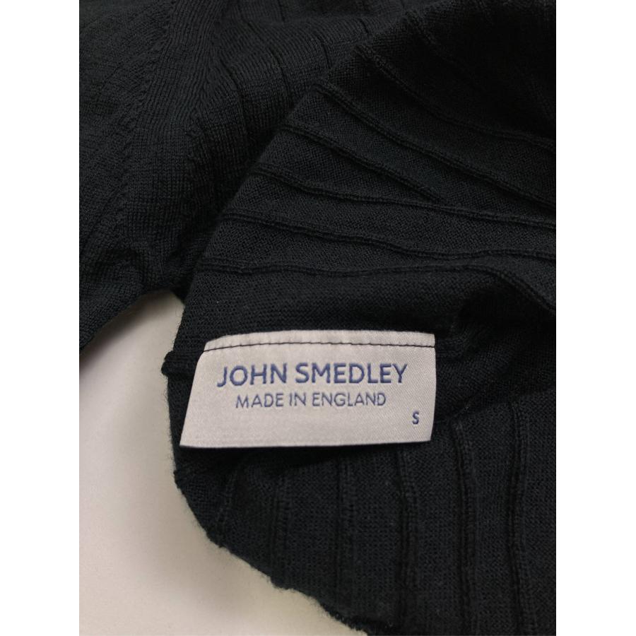 JOHN SMEDLEY ジョンスメドレー ニット/セーター S ブラック ウール・ニット 無地 ミドル丈 長袖 クルーネック(丸首) レディース | JOHN SMEDLEY | 02