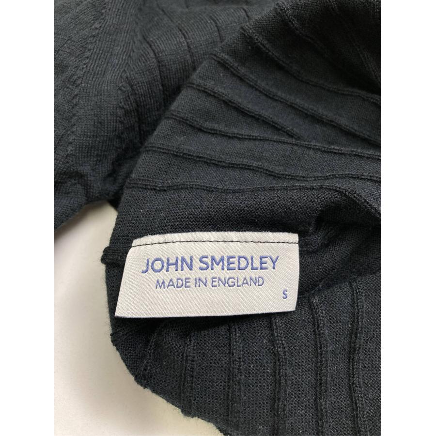 JOHN SMEDLEY ジョンスメドレー ニット/セーター S ブラック ウール・ニット 無地 ミドル丈 長袖 クルーネック(丸首) レディース | JOHN SMEDLEY | 03