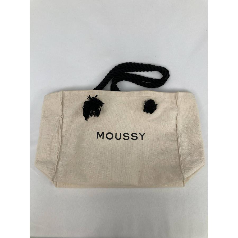 MOUSSY マウジー トートバッグ アイボリー レディース | MOUSSY