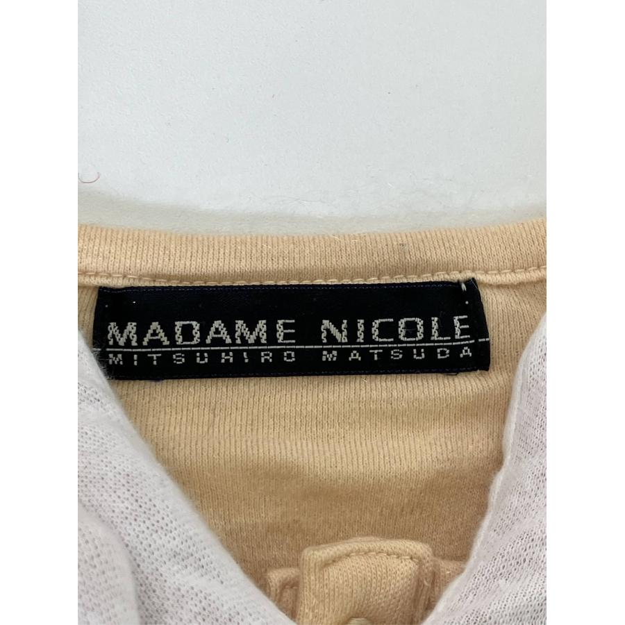 madame NICOLE カーディガン/ボレロ ベージュ ウール・ニット 無地 レース ショート丈 レディース |  | 02