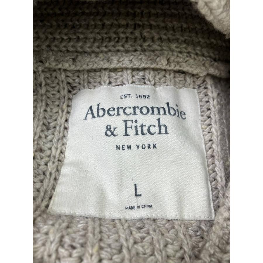 Abercrombie & Fitch アバクロンビーアンドフィッチ カーディガン/ボレロ L ベージュ 無地 ワンポイント ミドル丈 長袖 メンズ |  | 03