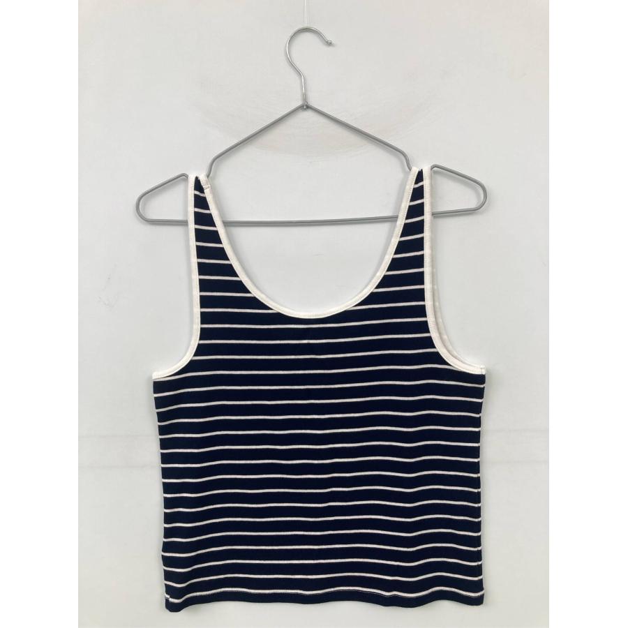 GAP ギャップ タンクトップ L ネイビー ボーダー柄 カップなし レディース | GAP | 01
