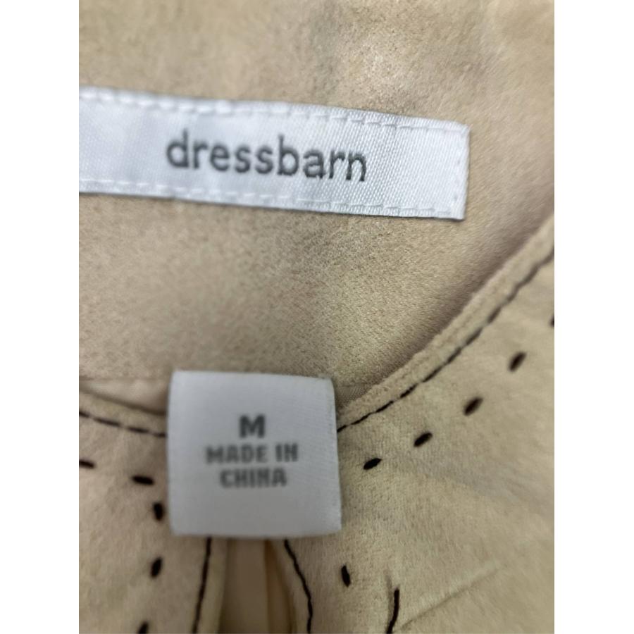 dressbarn ドレスバーン ノーカラージャケット M ベージュ スエード その他総柄 ミドル丈 メンズ レディース |  | 03
