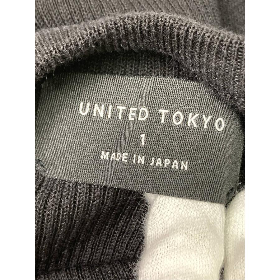 UNITED TOKYO ユナイテッドトウキョウ ワンピース 1 ブラック コットン 無地 半袖 ロング・マキシ丈 タイト レディース | UNITED TOKYO | 04