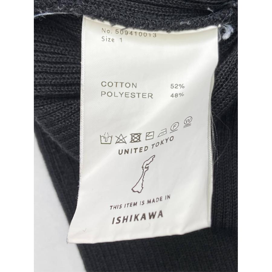 UNITED TOKYO ユナイテッドトウキョウ ワンピース 1 ブラック コットン 無地 半袖 ロング・マキシ丈 タイト レディース | UNITED TOKYO | 07