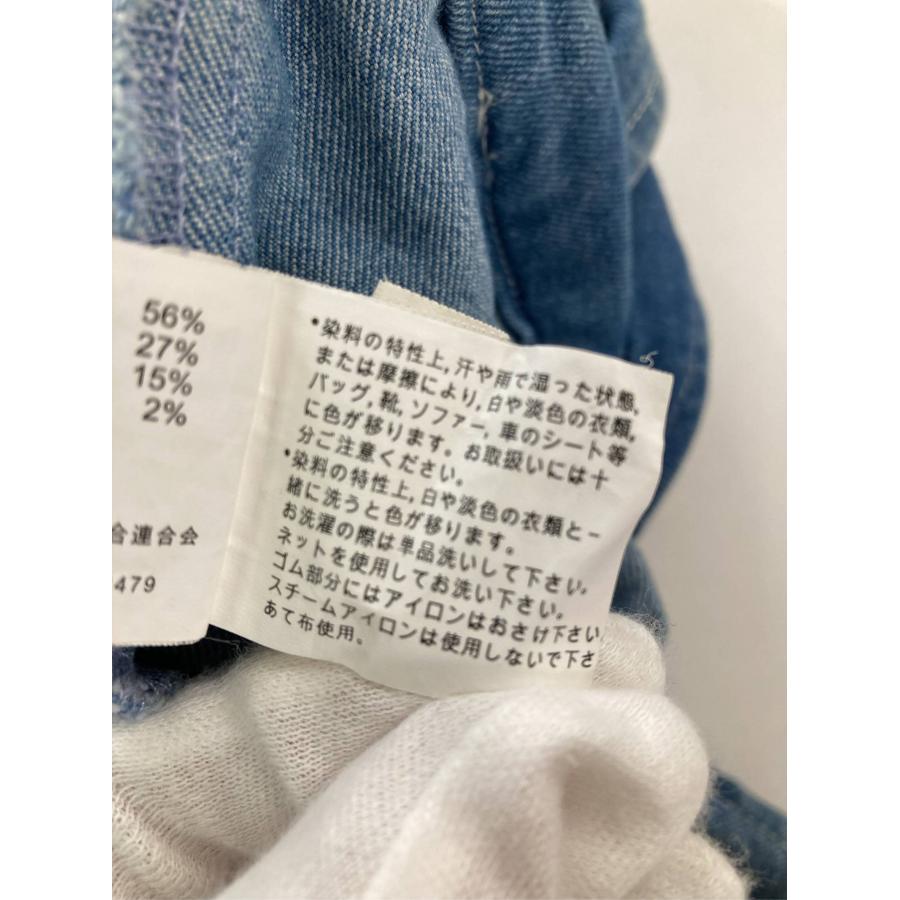 つなぎ/オールインワン L ブルー フルレングス デニム コットン ストレッチ レディース |  | 04