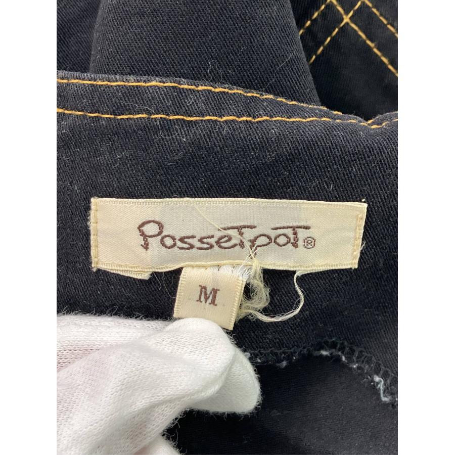 Possetpot ジャンパースカート M ブラック 無地 ロング・マキシ丈 タイト レディース |  | 02