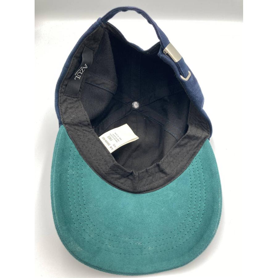 AZUL by MOUSSY アズールバイマウジー キャップ F ネイビー スエード ベースボール メンズ レディース |  | 03
