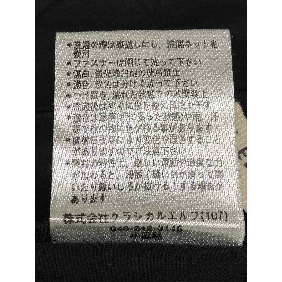 CLASSICAL ELF クラシカルエルフ ジャンパースカート XL ブラック ナイロン 無地 ワンポイント ロング・マキシ丈 台形 レディース |  | 05