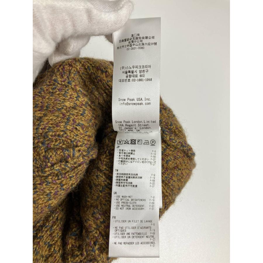 snow peak スノーピーク ニットキャップ/ビーニー ONE SIZE ブラウン メンズ レディース | snow peak | 04