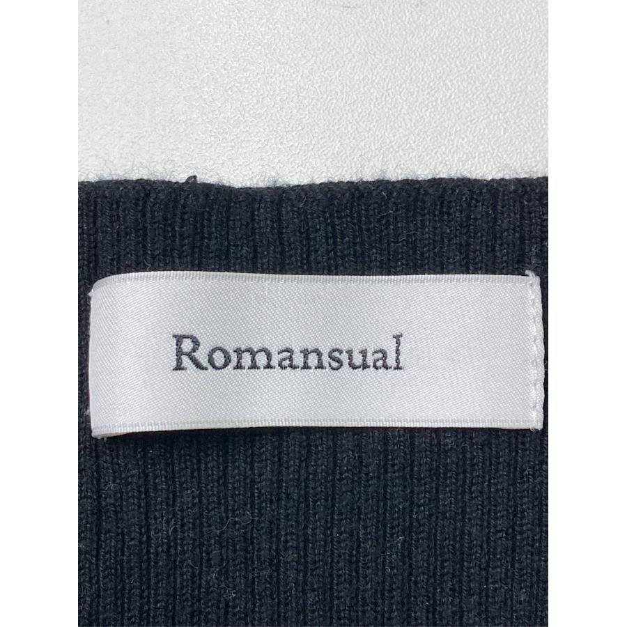Romansual タンクトップ F ブラック 無地 カップなし レディース | Romansual | 02