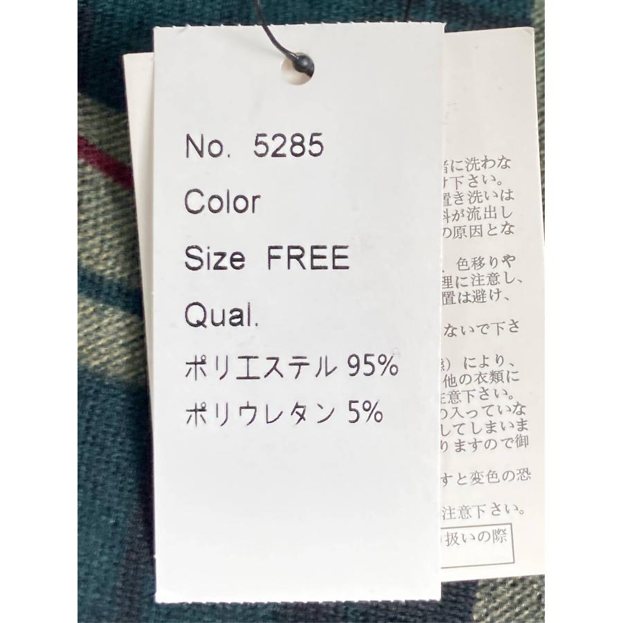GORGE ジョージ タンクトップ FREE グリーン チェック柄 ビジュー カップなし レディース |  | 05