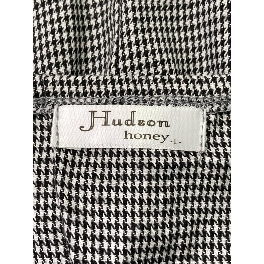 Hudson honey ハドソンハニー ジャンパースカート L ブラック コットン チェック柄 タイト レディース |  | 03