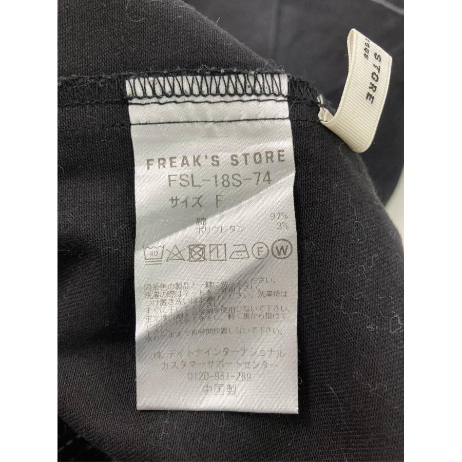 FREAK'S STORE フリークスストア ジャンパースカート F ブラック コットン ストレッチ 無地 ショート・ミニ丈 台形 レディース | FREAK'S STORE | 04