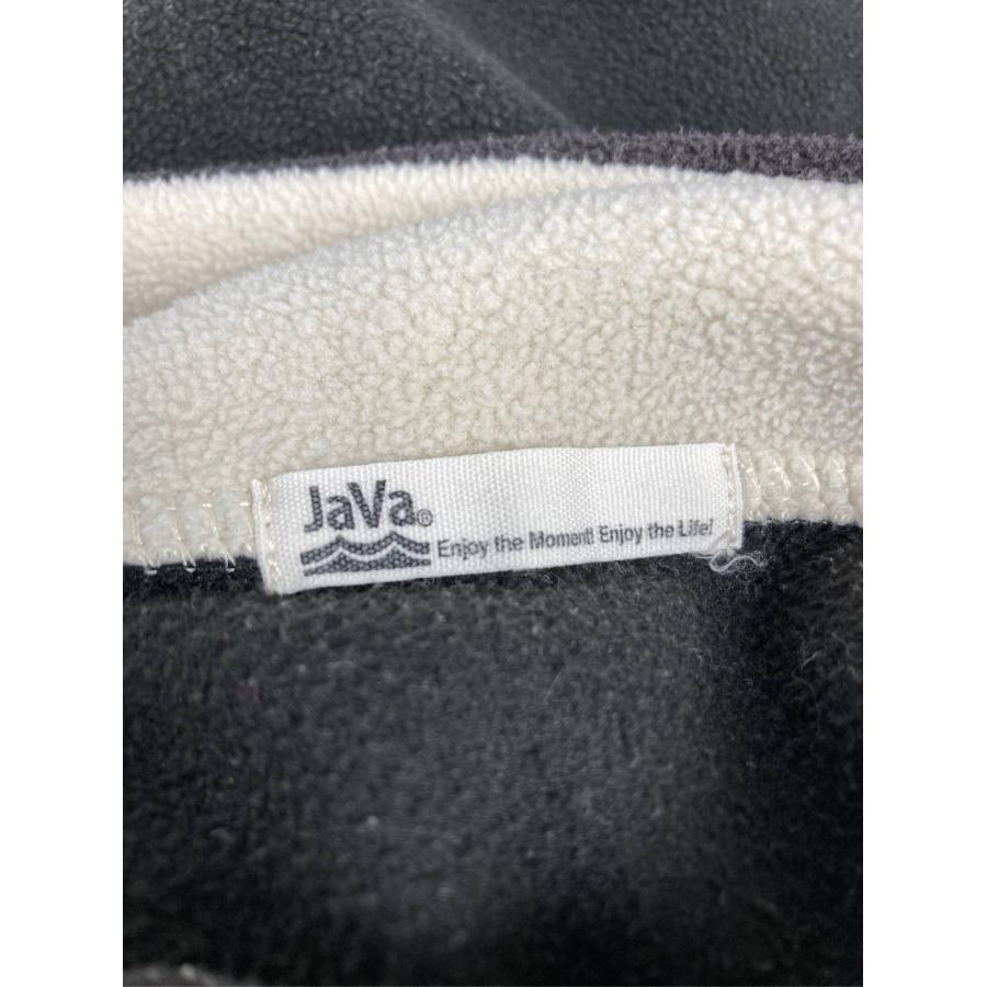 JaVa ジャバ スウェット L ブラック ナイロン 無地 ワンポイント ブランドロゴ ライン柄 長袖 レディース |  | 02
