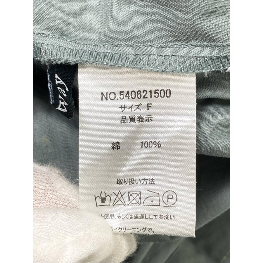 One Way ワンウェイ シャツワンピース F カーキ コットン 無地 ワンポイント 長袖 ひざ丈 レディース |  | 04