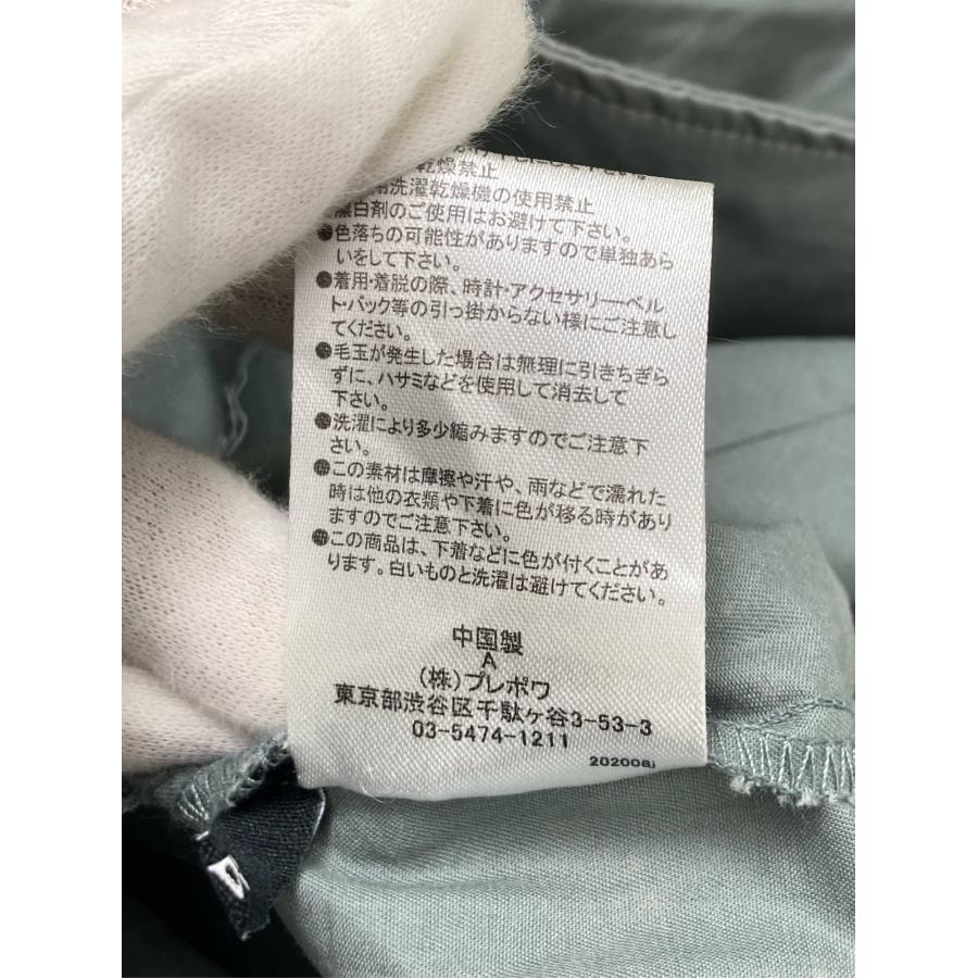 One Way ワンウェイ シャツワンピース F カーキ コットン 無地 ワンポイント 長袖 ひざ丈 レディース |  | 05